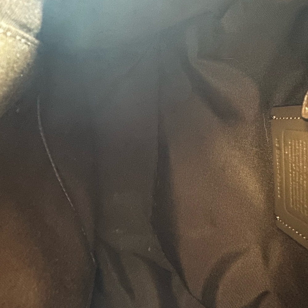 Mini coach Charlie Backpack Bag In Pebble Leather Saddle - Picture 6 of 13